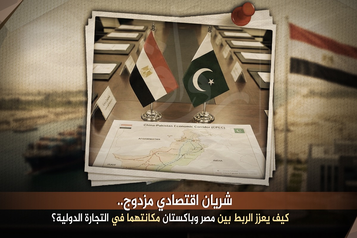 شريان اقتصادي مزدوج.. كيف يعزز الربط بين مصر وباكستان مكانتهما في التجارة الدولية؟