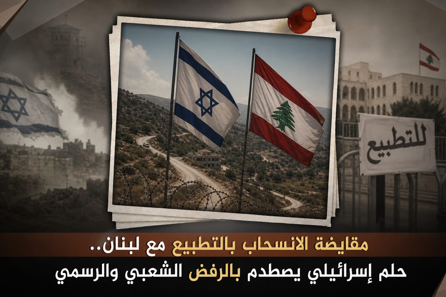 مقايضة الانسحاب بالتطبيع مع لبنان.. حلم إسرائيلي يصطدم بالرفض الشعبي والرسمي
