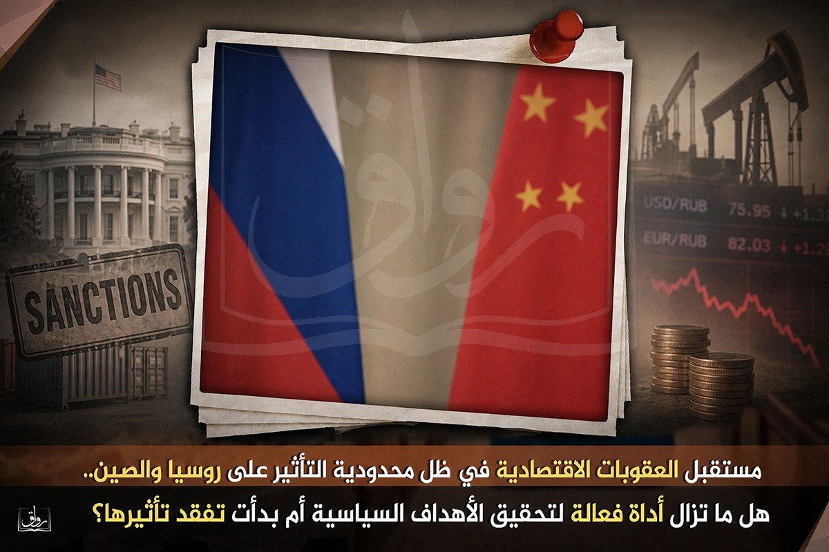 مستقبل العقوبات الاقتصادية في ظل محدودية التأثير في روسيا والصين.. هل ما تزال أداة فعَّالة لتحقيق الأهداف السياسية أم بدأت تفقد تأثيرها؟